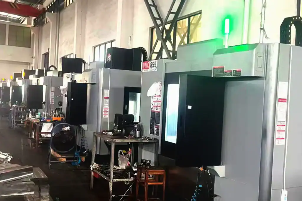 CNC machining process for custom metal parts and OEM components