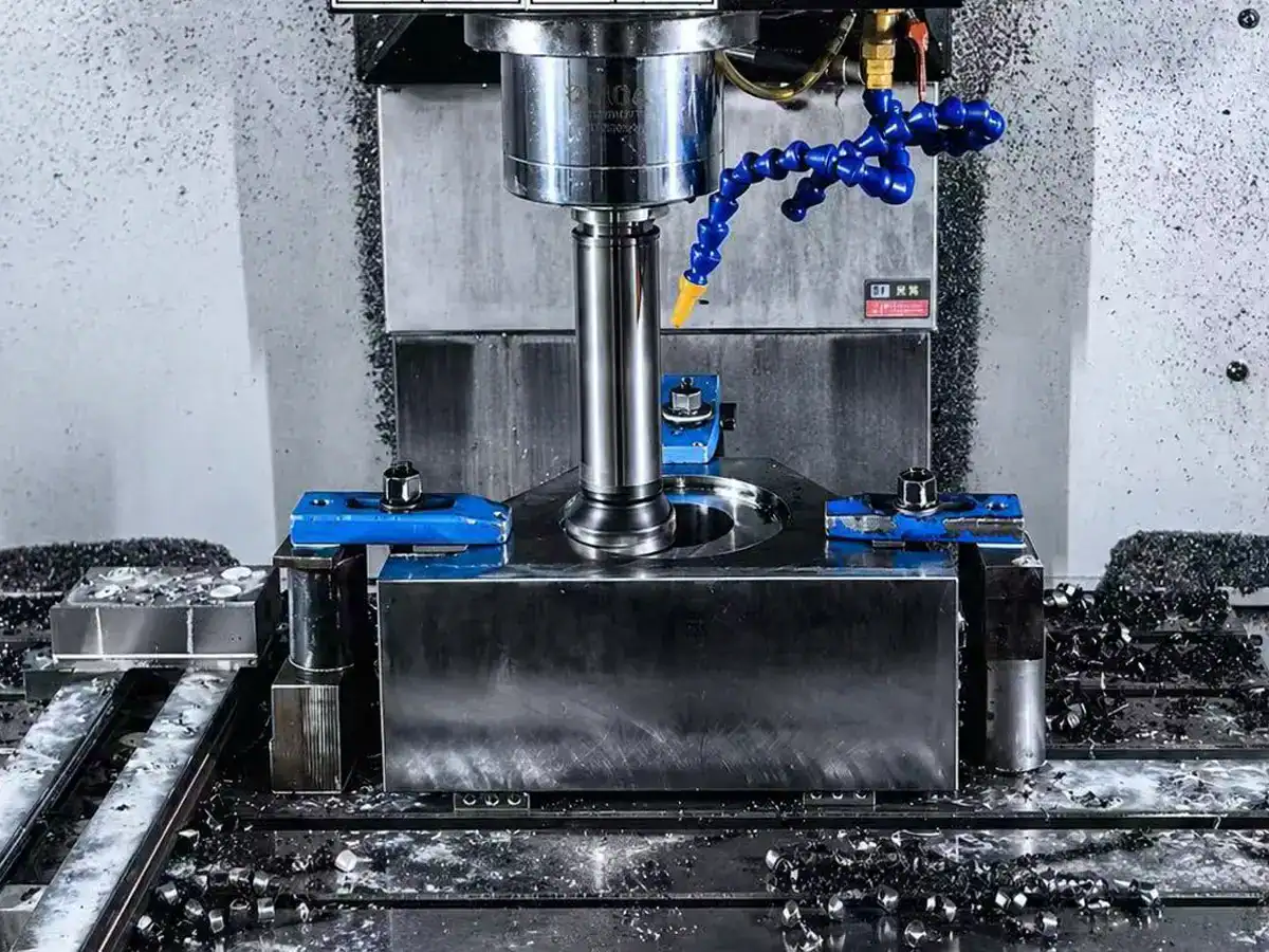CNC machining equipment for precision custom metal components