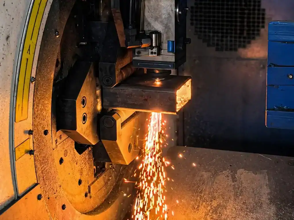 Laser cutting process for custom sheet metal parts