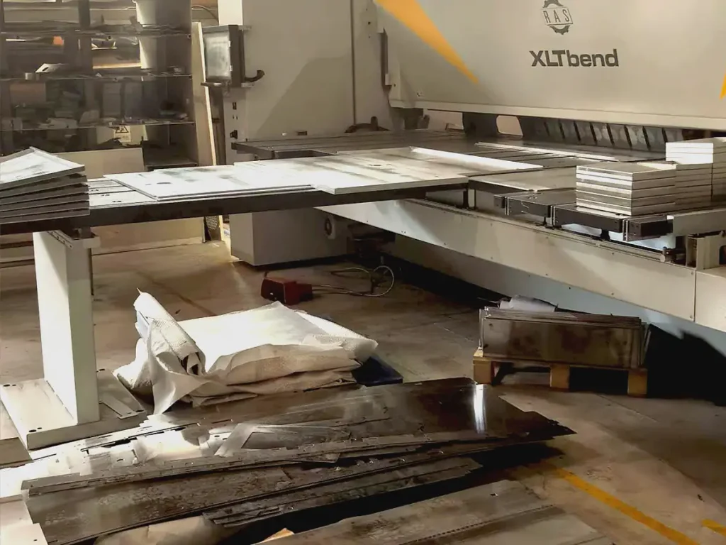 Sheet metal bending process for OEM parts