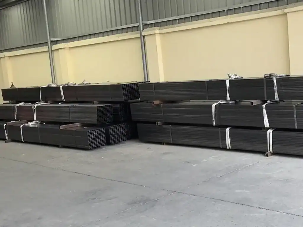 Steel tube raw materials prepared for OEM spin bike manufacturing