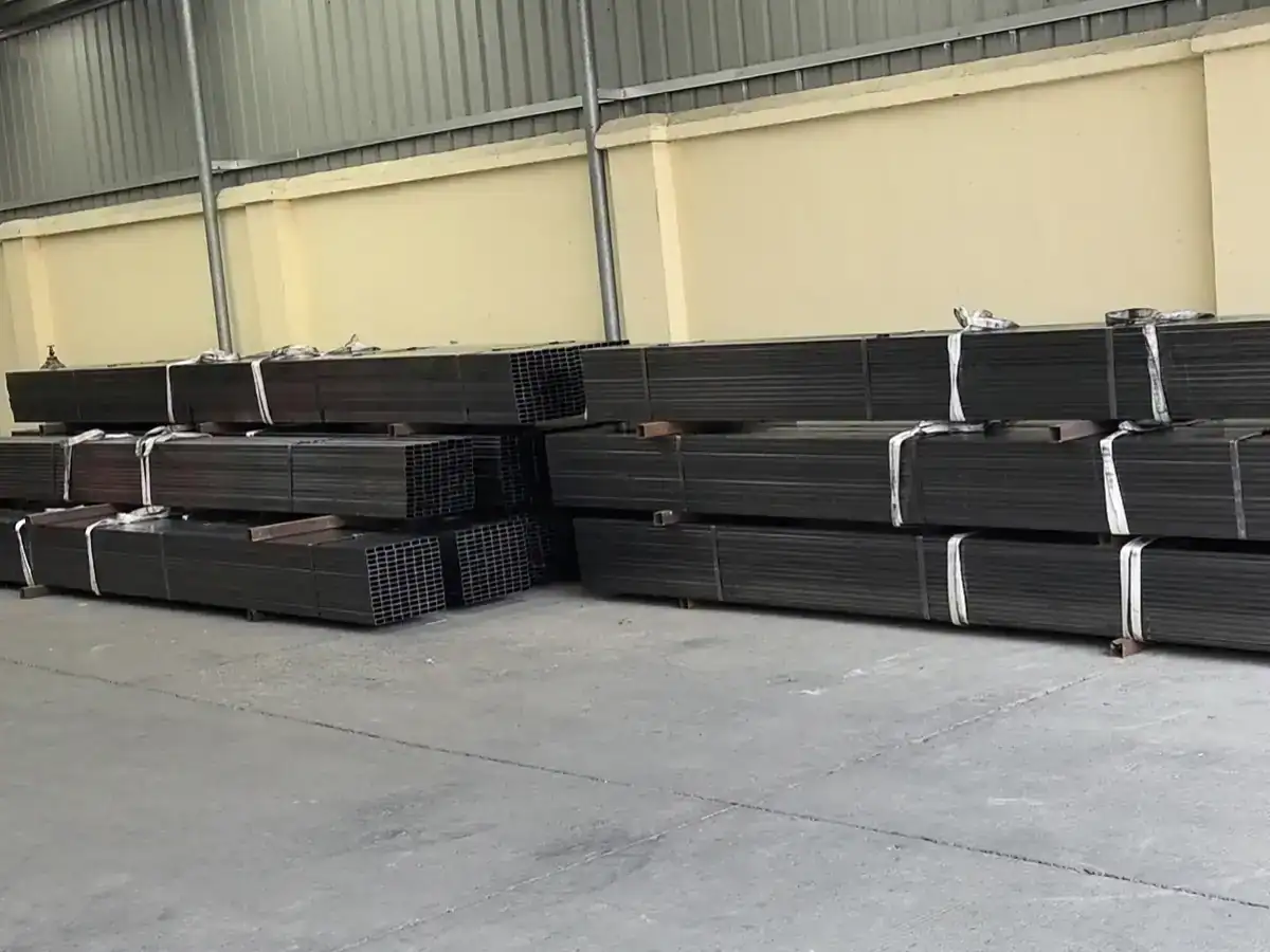 Steel tube raw materials prepared for OEM spin bike manufacturing